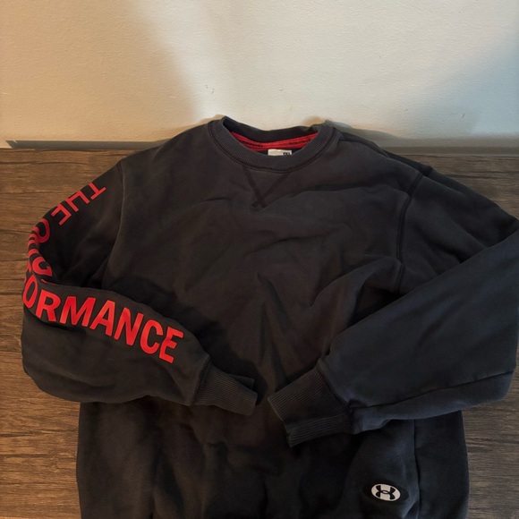 Under Armour Other - Under Armour “The Originators of Performance” Black Pullover Sweatshirt